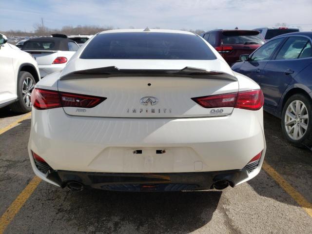 JN1EV7EL3JM392259 - 2018 INFINITI Q60 LUXE 300 WHITE photo 6