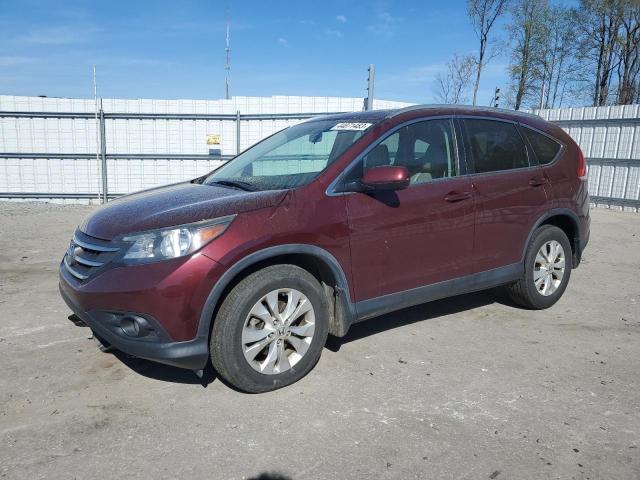 5J6RM4H77EL085911 - 2014 HONDA CR-V EXL MAROON photo 1