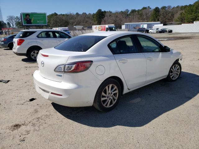 JM1BL1V70C1694280 - 2012 MAZDA 3 I WHITE photo 3