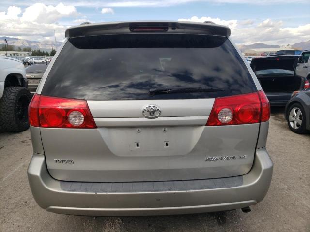 5TDZA23C36S464539 - 2006 TOYOTA SIENNA CE GRAY photo 6