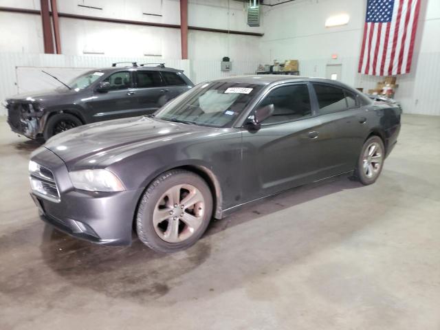 2C3CDXBG4EH322376 - 2014 DODGE CHARGER SE GRAY photo 1