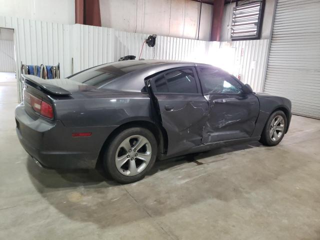 2C3CDXBG4EH322376 - 2014 DODGE CHARGER SE GRAY photo 3