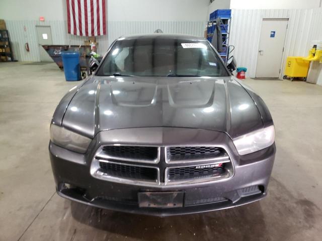 2C3CDXBG4EH322376 - 2014 DODGE CHARGER SE GRAY photo 5