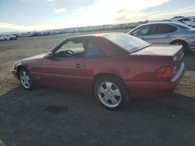 WDBFA68F7XF177234 - 1999 MERCEDES-BENZ SL 500 RED photo 2