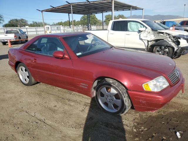 WDBFA68F7XF177234 - 1999 MERCEDES-BENZ SL 500 RED photo 4