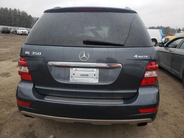 4JGBB8GB9BA639530 - 2011 MERCEDES-BENZ ML 350 4MATIC CHARCOAL photo 6