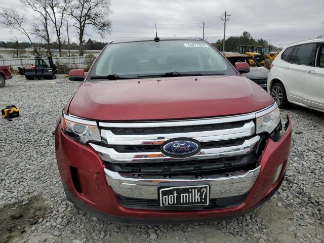 2FMDK3KC5DBB34636 - 2013 FORD EDGE LIMITED RED photo 5