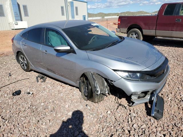 19XFC2F64KE004863 - 2019 HONDA CIVIC LX SILVER photo 4