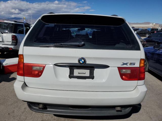 5UXFA535X3LV98417 - 2003 BMW X5 3.0I WHITE photo 6