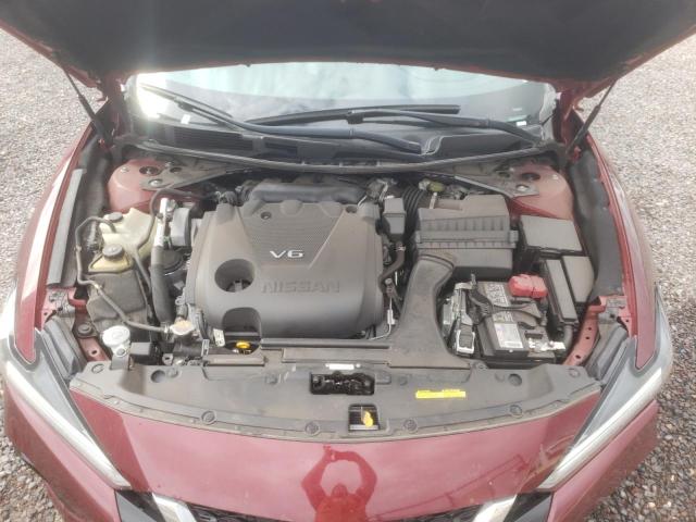 1N4AA6CV6MC514490 - 2021 NISSAN MAXIMA SV MAROON photo 11