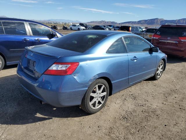 2HGFG12627H526666 - 2007 HONDA CIVIC LX BLUE photo 3