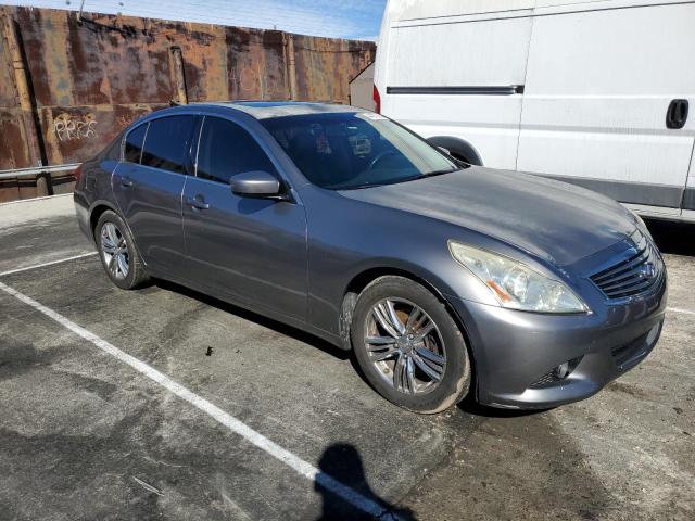 JN1CV6AP6BM502880 - 2011 INFINITI G37 BASE GRAY photo 4