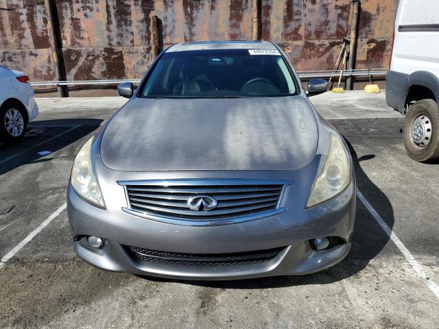 JN1CV6AP6BM502880 - 2011 INFINITI G37 BASE GRAY photo 5