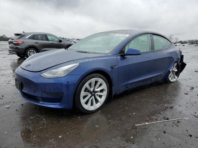 5YJ3E1EB5PF599083 - 2023 TESLA MODEL 3 BLUE photo 1