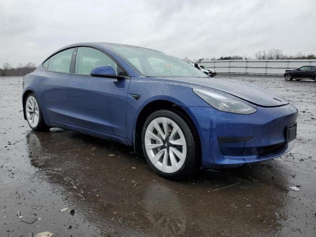 5YJ3E1EB5PF599083 - 2023 TESLA MODEL 3 BLUE photo 4