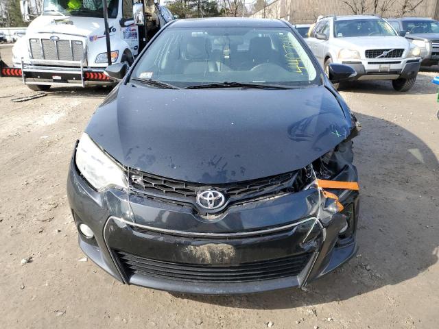 2T1BURHE4FC432879 - 2015 TOYOTA COROLLA L BLACK photo 5