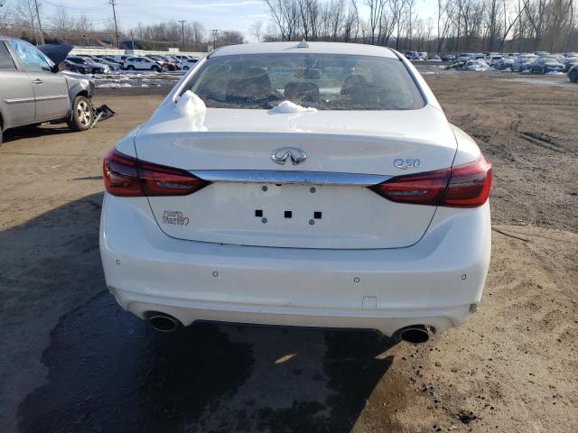 JN1EV7BR1PM543357 - 2023 INFINITI Q50 LUXE WHITE photo 6