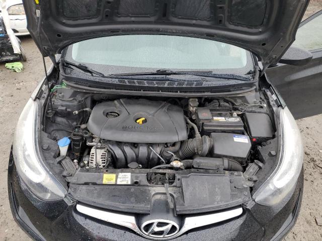 KMHDH4AE3FU294583 - 2015 HYUNDAI ELANTRA SE BLACK photo 11