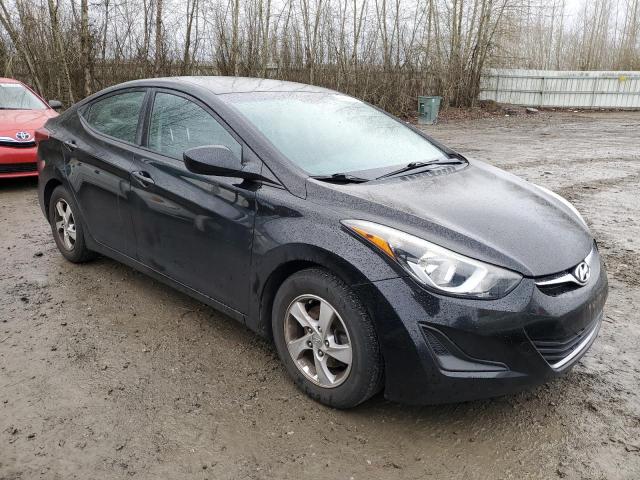 KMHDH4AE3FU294583 - 2015 HYUNDAI ELANTRA SE BLACK photo 4