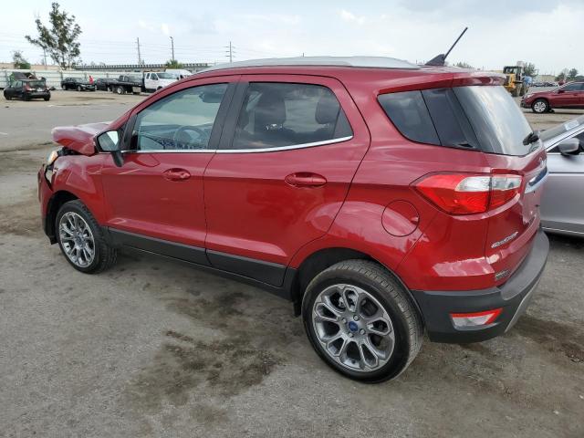 MAJ6P1WL6JC159477 - 2018 FORD ECOSPORT TITANIUM RED photo 2