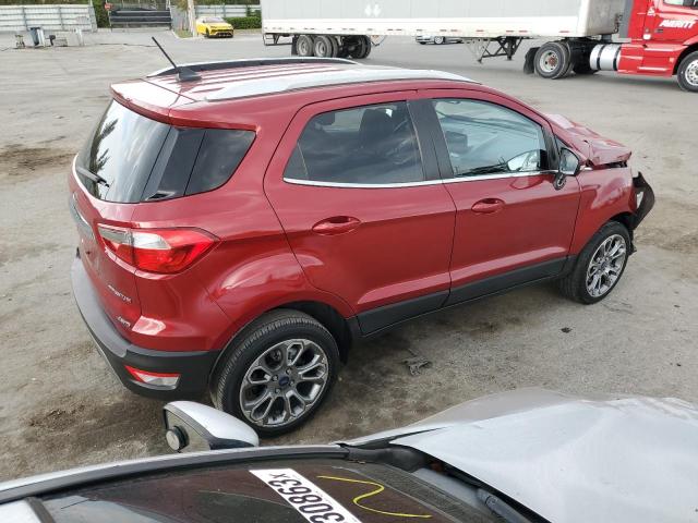 MAJ6P1WL6JC159477 - 2018 FORD ECOSPORT TITANIUM RED photo 3