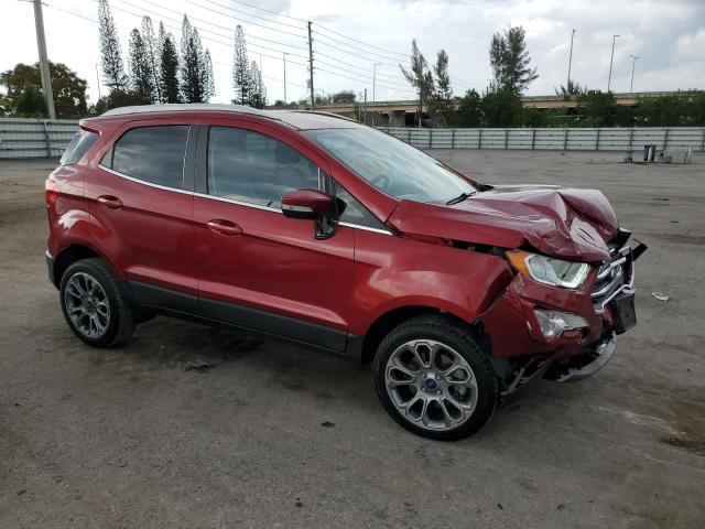 MAJ6P1WL6JC159477 - 2018 FORD ECOSPORT TITANIUM RED photo 4