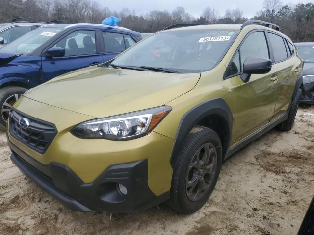 JF2GTHSC0NH205453 - 2022 SUBARU CROSSTREK SPORT GREEN photo 1