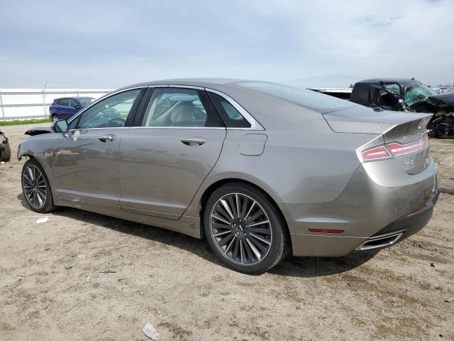 3LN6L2LU6GR632535 - 2016 LINCOLN MKZ HYBRID GRAY photo 2