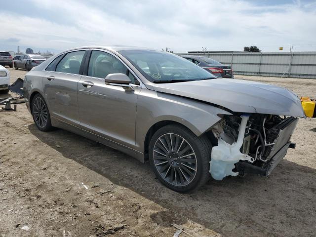 3LN6L2LU6GR632535 - 2016 LINCOLN MKZ HYBRID GRAY photo 4