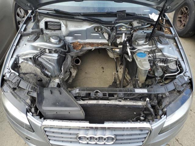 WAUJF78K49N047482 - 2009 AUDI A4 PREMIUM PLUS GRAY photo 11