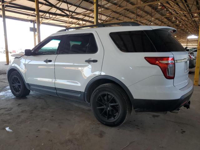 1FM5K7B85EGB19166 - 2014 FORD EXPLORER WHITE photo 2