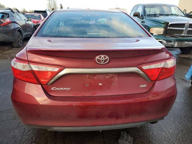 4T1BF1FK7GU529739 - 2016 TOYOTA CAMRY LE RED photo 6