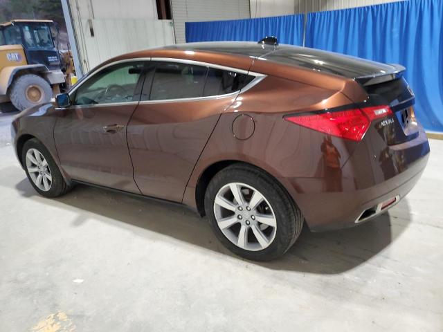 2HNYB1H43AH503118 - 2010 ACURA ZDX TECHNOLOGY BROWN photo 2