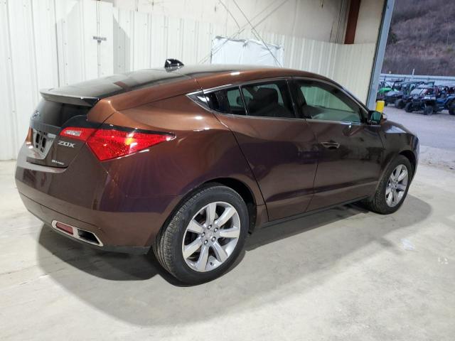 2HNYB1H43AH503118 - 2010 ACURA ZDX TECHNOLOGY BROWN photo 3