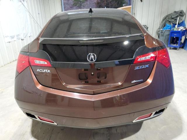 2HNYB1H43AH503118 - 2010 ACURA ZDX TECHNOLOGY BROWN photo 6