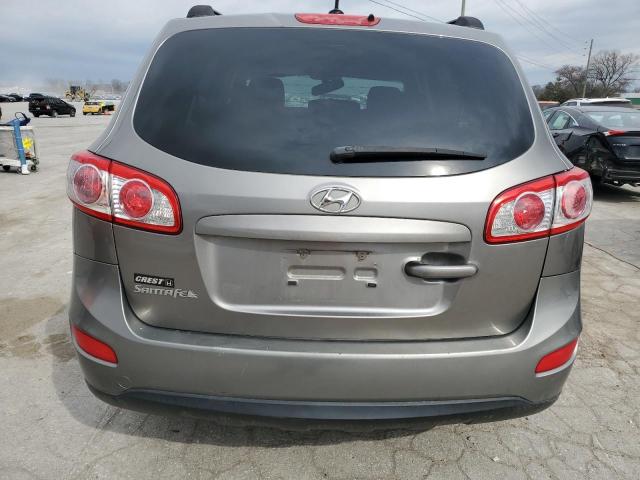 5XYZG3AB3CG114352 - 2012 HYUNDAI SANTA FE GLS GRAY photo 6