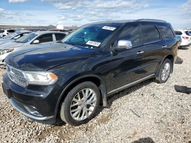 1C4SDJET2EC562168 - 2014 DODGE DURANGO CITADEL BLACK photo 1