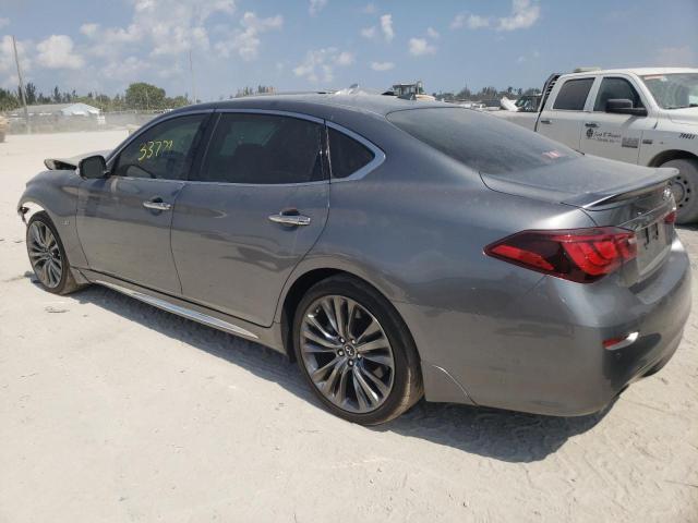 JN1BY1PP2JM330603 - 2018 INFINITI Q70L 3.7 LUXE GRAY photo 2