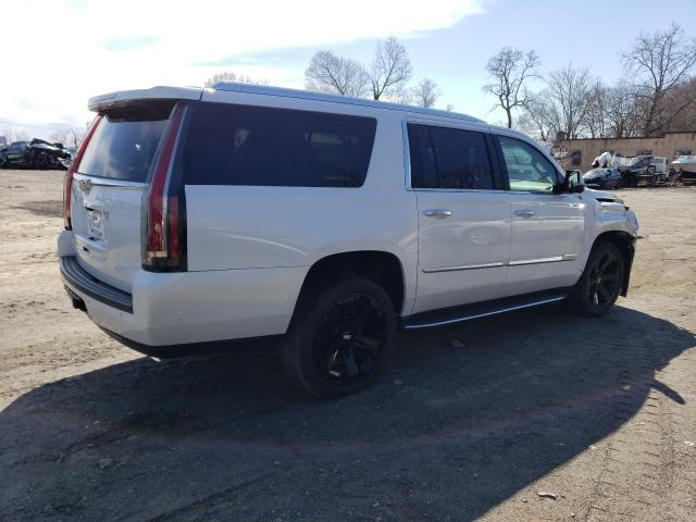 1GYS4HKJ4KR338253 - 2019 CADILLAC ESCALADE ESV LUXURY WHITE photo 3