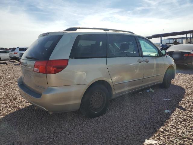 5TDZA23C04S079128 - 2004 TOYOTA SIENNA CE BEIGE photo 3