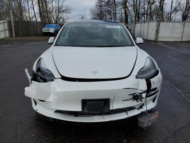 5YJ3E1EA5PF457730 - 2023 TESLA MODEL 3 WHITE photo 5