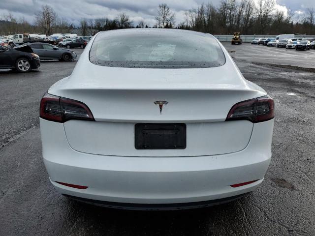 5YJ3E1EA5PF457730 - 2023 TESLA MODEL 3 WHITE photo 6