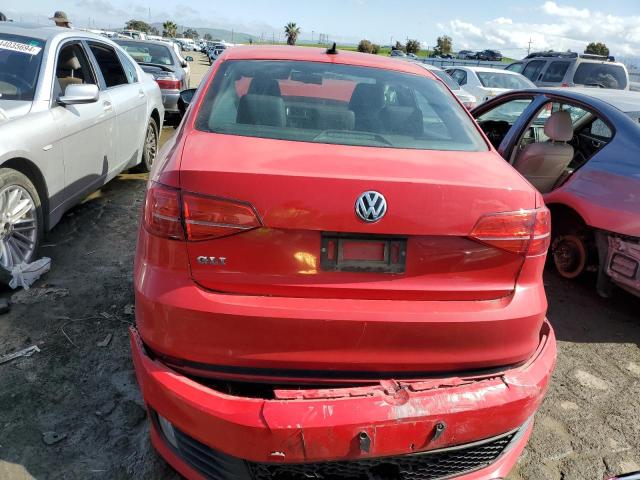 3VW4T7AJ7FM264697 - 2015 VOLKSWAGEN JETTA GLI RED photo 6