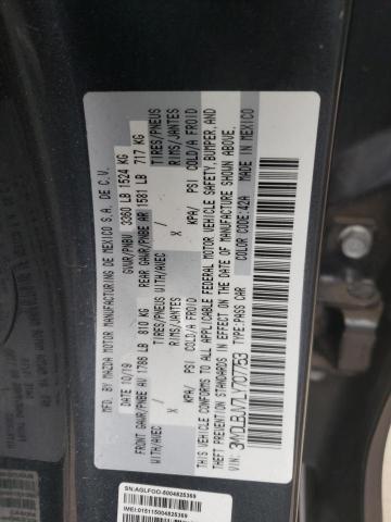 3MYDLBJV7LY707753 - 2020 TOYOTA YARIS LE GRAY photo 13