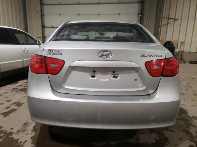 KMHDU45D27U111351 - 2007 HYUNDAI ELANTRA GL SILVER photo 6