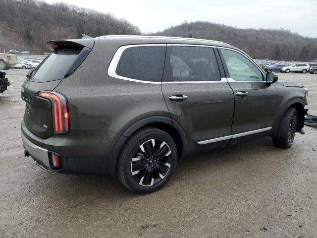 5XYP5DGC6PG362331 - 2023 KIA TELLURIDE SX BROWN photo 3