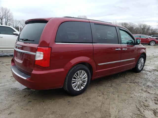 2C4RC1CG6GR128143 - 2016 CHRYSLER TOWN & COU TOURING L RED photo 3