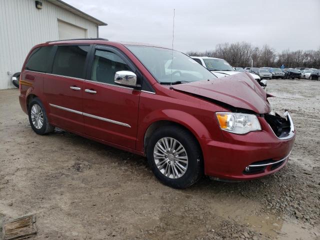 2C4RC1CG6GR128143 - 2016 CHRYSLER TOWN & COU TOURING L RED photo 4