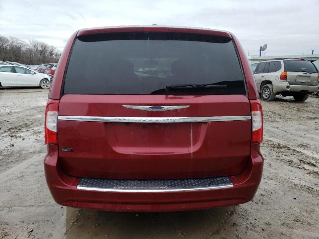 2C4RC1CG6GR128143 - 2016 CHRYSLER TOWN & COU TOURING L RED photo 6