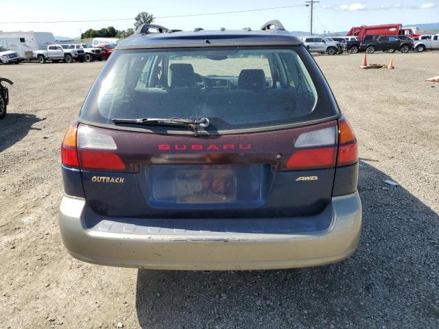 4S3BH665537641423 - 2003 SUBARU OUTBACK OUTBACK TWO TONE photo 6